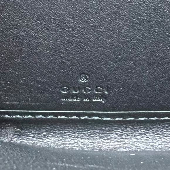 Gucci Studded Diamanté Continental Zip Around Wallet - Picture 6 of 7
